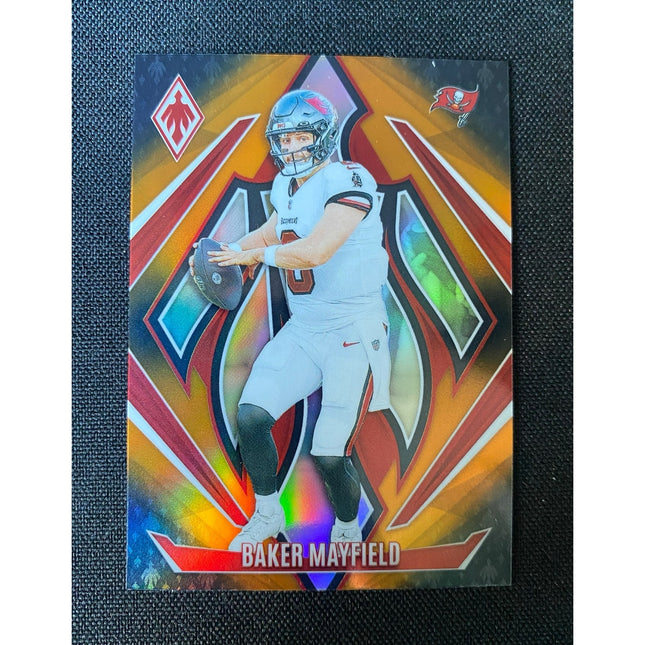 Baker Mayfield 2024 Panini Phoenix #11 Orange Parallel Buccaneers