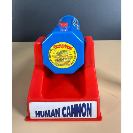 VTG Ringling Bros Barnum & Bailey Human Cannonball Toy Cannon Man Circus