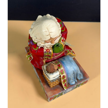 Jim Shore Heartwood Creek The Real Meaning of Christmas 4010488 Santa Baby Jesus