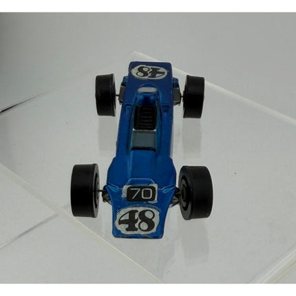 Hot Wheels Redline Lotus Turbine 1969 USA Blue Diecast Original Owner