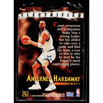 Anfernee Hardaway 1995-96 SkyBox Premium #292 Orlando Magic