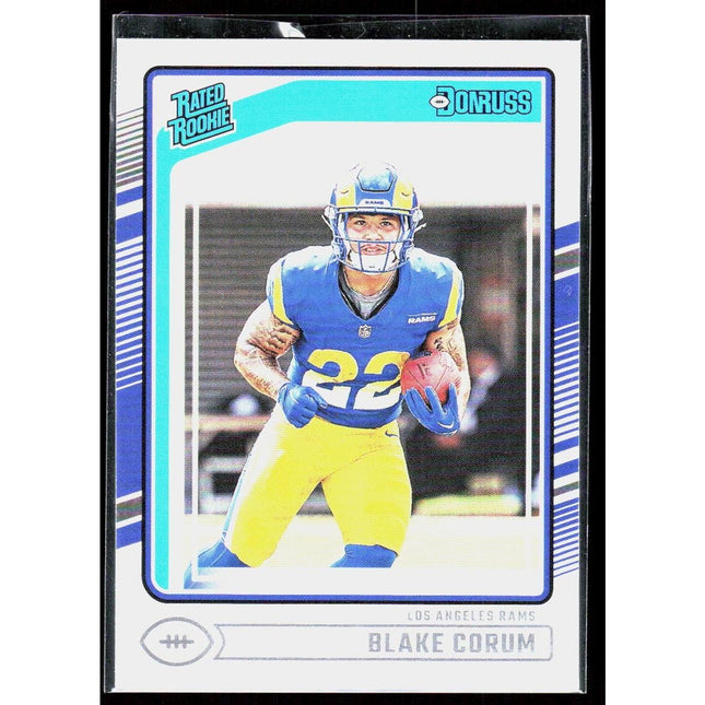 Blake Corum 2024 Donruss #322 RC Los Angeles Rams