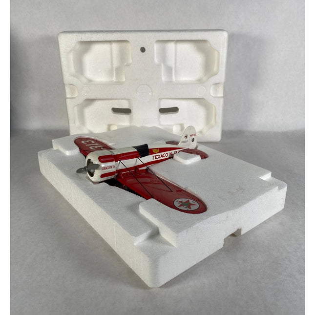Vintage ERTL Wings of Texaco 1929 Curtiss Robin Diecast Airplane Bank OG Box