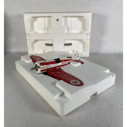 Vintage ERTL Wings of Texaco 1929 Curtiss Robin Diecast Airplane Bank w/ OG Box