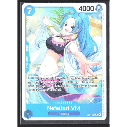 Nefeltari Vivi The Azure Sea's Seven #EB04-025 Super Rare