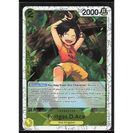 Portgas.D.Ace Premium Booster -The Best- Vol. 2 #ST13-010 Common