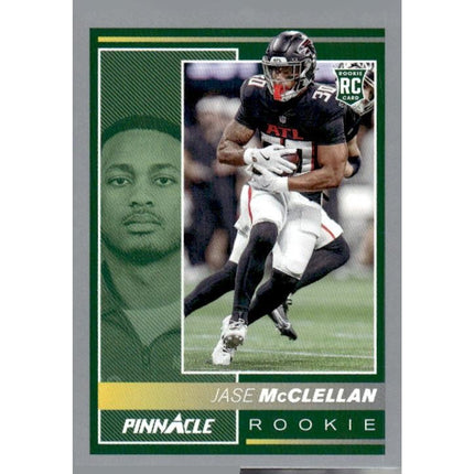 Jase McClellan 2024 Panini Encore Silver #243 SN,RC Atlanta Falcons