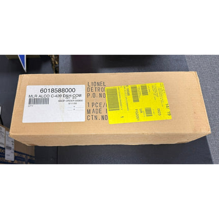 Lionel C420 Alco D&H Command 6-18588 NIB Complete with Shipper Box
