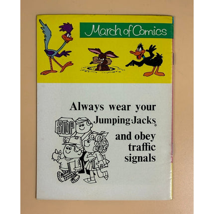 March of Comics #375 Daffy Duck Road Runner Western Publishing Vintage Comic VGF