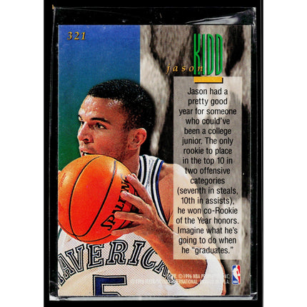 Jason Kidd 1995-96 Ultra #321 Dallas Mavericks