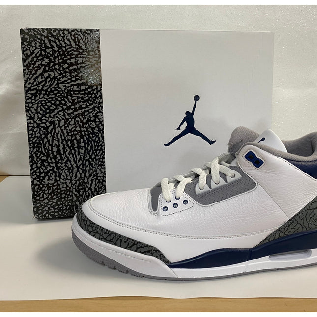 2023 Air Jordan 3 Retro “Midnight Navy” CT8532‑140 M12 NIB – Nike Drop