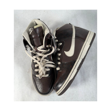 Nike Dunk High Premium "Woodgrain" Sneakers – Men’s 8 – 312786-223 – NIB