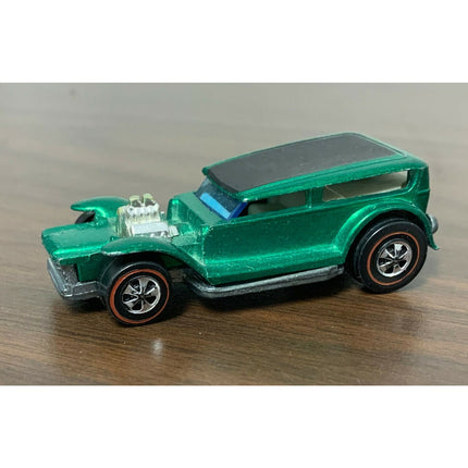 1970 Hot Wheels “The Demon” – Spectraflame Green, HTF White Interior