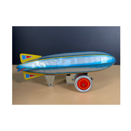 Schylling Graf Zeppelin Blimp 9.5" Made in Korea Working Wind-Up Toy