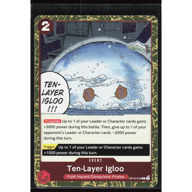 Ten-Layer Igloo (Pirate Foil) Premium Booster -The Best- Vol. 2 #OP10-018 Common