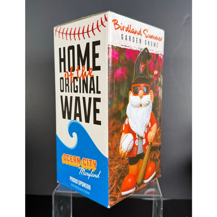 Baltimore Orioles Birdland Summer Garden Gnome 8" w/ Box MLB Collectible