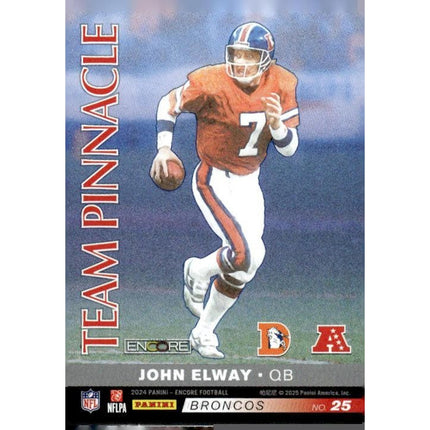 Brett Favre / John Elway 2024 Panini Encore Team Pinnacle #25