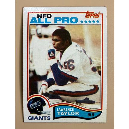 1982 Topps Lawrence Taylor RC #434 New York Giants HOF