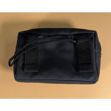 Nintendo Game Boy Advance GBA Carrying Case Black White Trim Bag Pouch