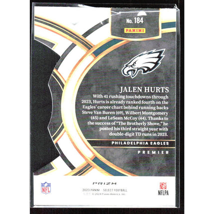 Micah Parsons 2023 Panini Select Silver Prizms Die Cuts #126 Dallas Cowboys