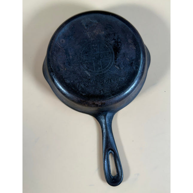 Vintage Griswold "A" Cast Iron 7" Skillet #4