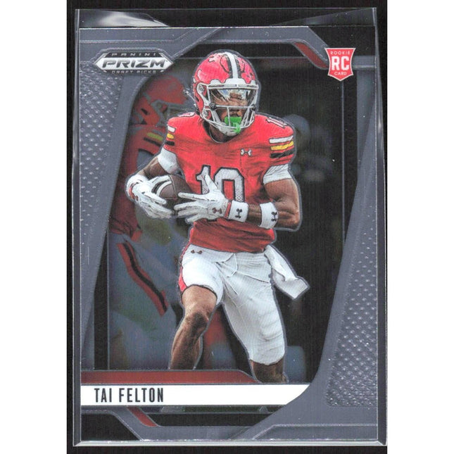 Tai Felton 2025 Panini Prizm Draft Picks #36 Maryland Terrapins