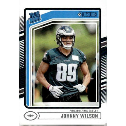 Johnny Wilson 2024 Donruss #307 RC Philadelphia Eagles