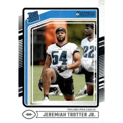 Jeremiah Trotter Jr. 2024 Donruss #334 RC Philadelphia Eagles