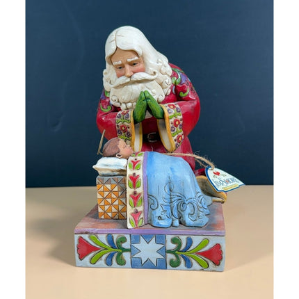 Jim Shore Heartwood Creek The Real Meaning of Christmas 4010488 Santa Baby Jesus