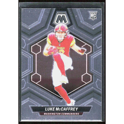 Luke McCaffrey 2024 Panini Mosaic Mosaic #376 Washington Commanders