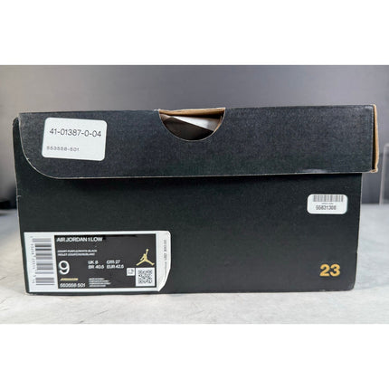 Air Jordan 1 Low "Court Purple White" Sneakers – Men’s US 9 NIB