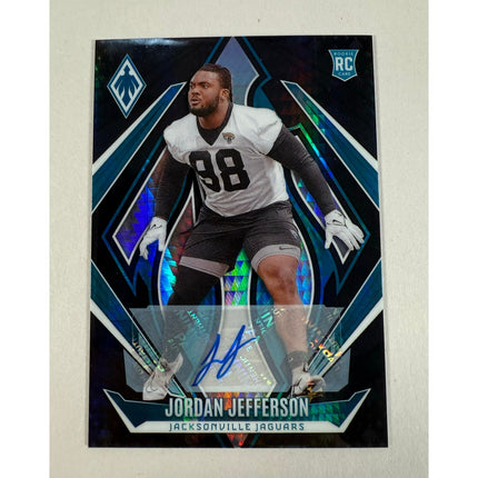 2024 Phoenix Jordan Jefferson RC Auto #209 Rookies Jaguars Signed Rookie