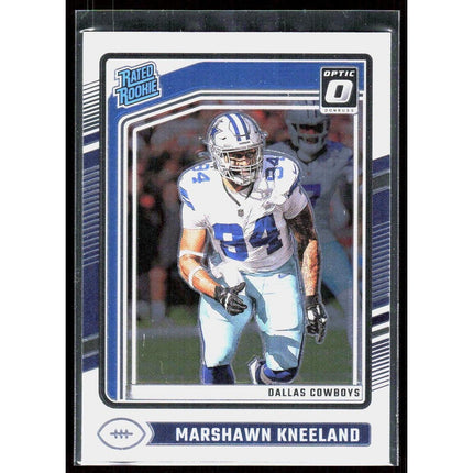 Marshawn Kneeland 2024 Donruss Optic #274 RC Dallas Cowboys
