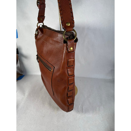 Coach Thompson XL Legacy Brown Leather Hobo Shoulder Bag #11374 MSRP $899