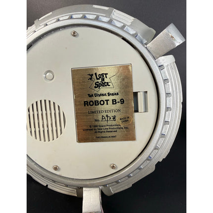 Lost in Space Robot B-9 Figurine 1998 Franklin Mint Limited Edition — Working!