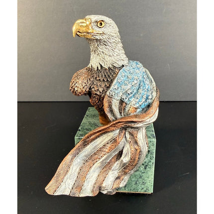 Kitty Cantrell Gorham 1993 Liberty Eagle Sculpture w/ Base Limited Ed. 33/2500