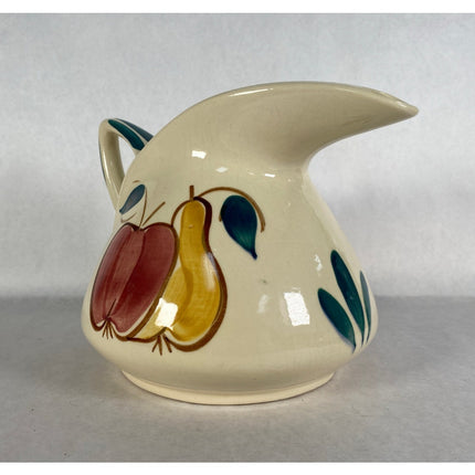 Purinton Floral Dutch Apple Pear 8" Pitcher
