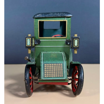 Japan Friction Horseless Carriage Lever Action Toy Car Working Vintage 6"