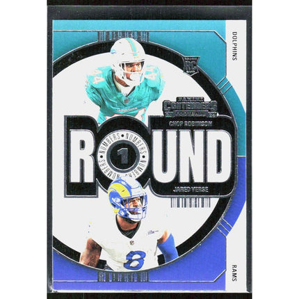 Chop Robinson / Jared Verse 2024 Panini Contenders Round Numbers #6