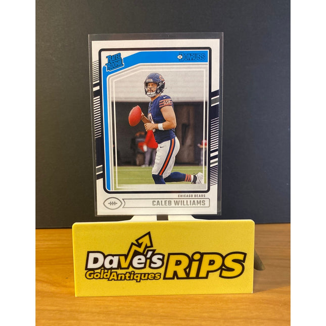 Caleb Williams 2024 Donruss Optic #327 Rated Rookie Chicago Bears