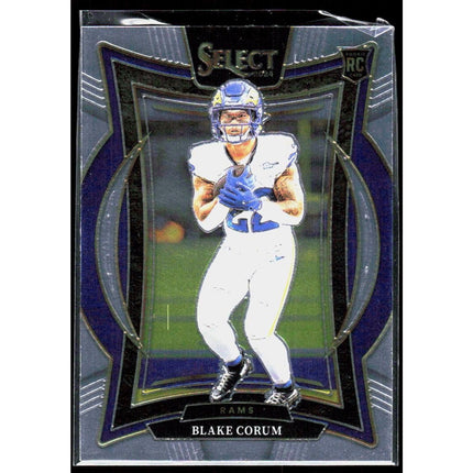 Blake Corum 2024 Panini Select #9 RC Los Angeles Rams