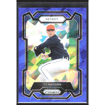 Ty Madden 2024 Panini Prizm Blue Ice Prizms #26 Detroit Tigers