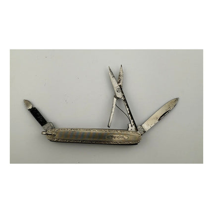 Vintage L.S. Co. Germany Engraved Multitool Folding Pocket Knife