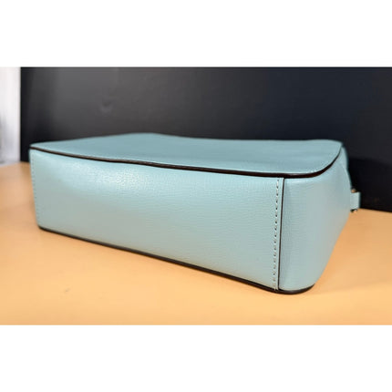 Kate Spade New York Harper Turquoise Aqua Pool Leather Crossbody Shoulder Bag