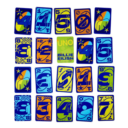 UNO Canvas Billie Eilish Card Game by Mattel Limited Edition New Sealed