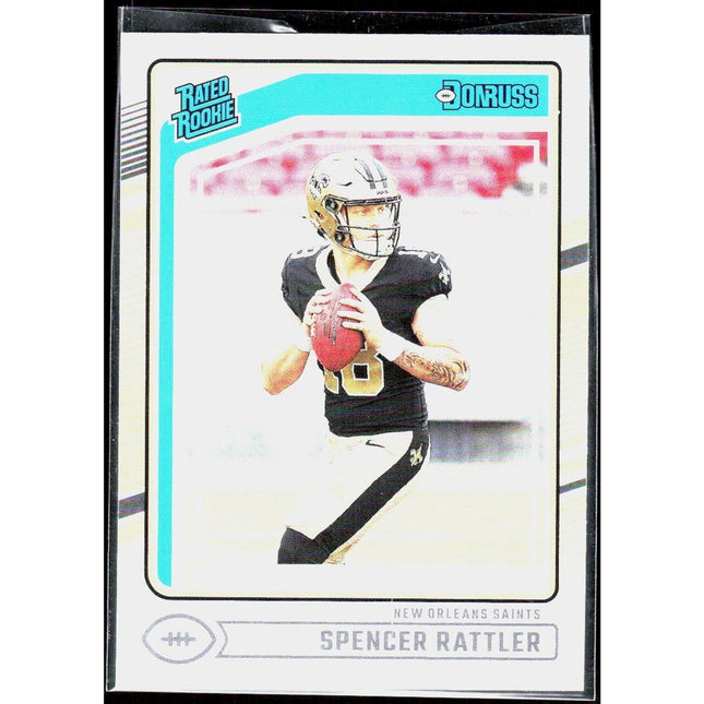 Spencer Rattler 2024 Donruss #359 RC New Orleans Saints