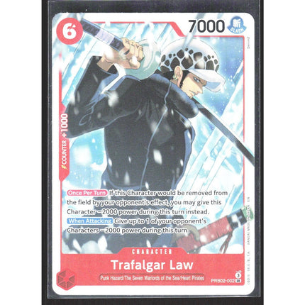 Trafalgar Law Premium Booster -The Best- Vol. 2 #PRB02-002 Super Rare