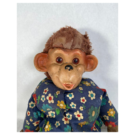 J. Fred Muggs 16" Monkey Doll with Sneakers – Original Vintage Collectible