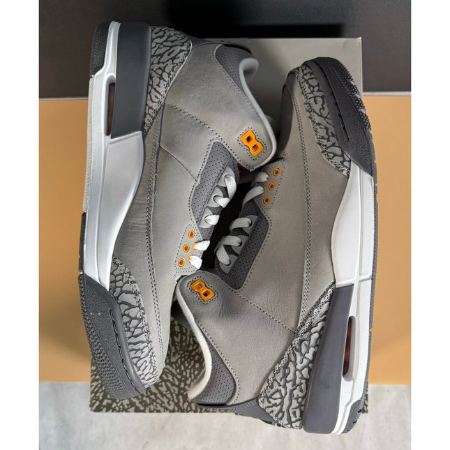 Nike Air Jordan 3 Retro Cool Grey CT8532-012 Men’s Size 10.5 NIB Sneakers