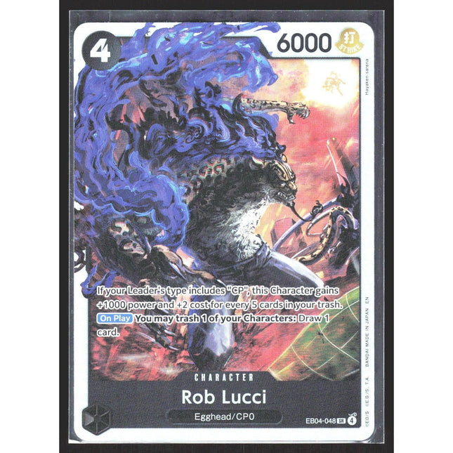Rob Lucci Adventure on Kami's Island #EB04-048 Super Rare